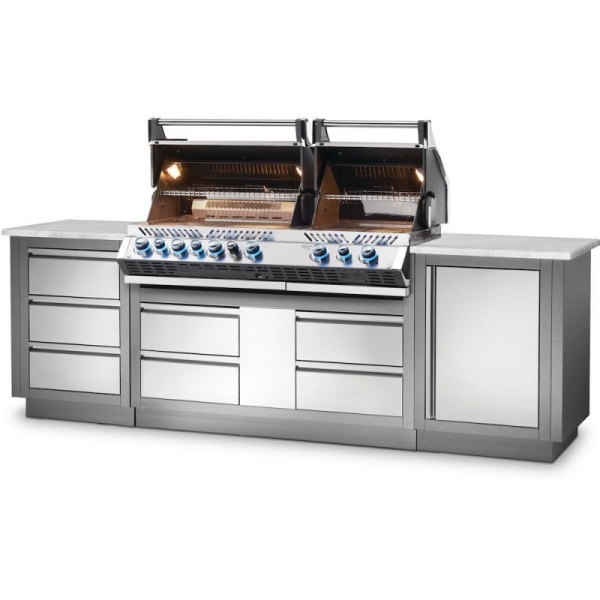 Літня кухня Napoleon Oasis 100 із грилем BIPRO 825 OASIS-100-BIPRO-825