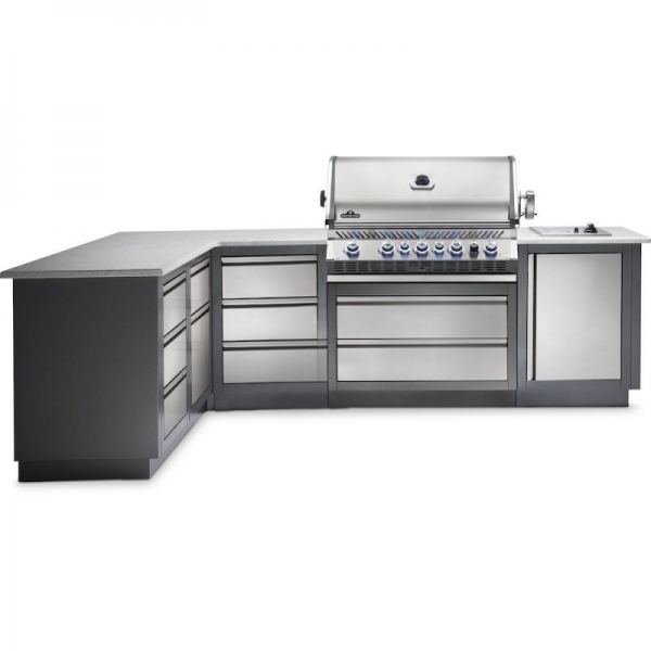 Летняя кухня Napoleon Oasis 300 с грилем BIPRO 665 OASIS-300-BIPRO-665